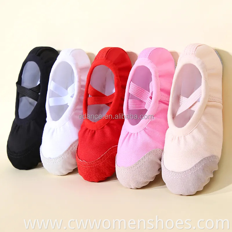 Ballerinas Ballet Canvas Shoes Women Ballet Dance Shoes for Girls Toddler Ballet Slippers